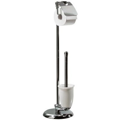 Ерш с подставкой и держателем для туалетной бумаги Spirella Darwin, 77см