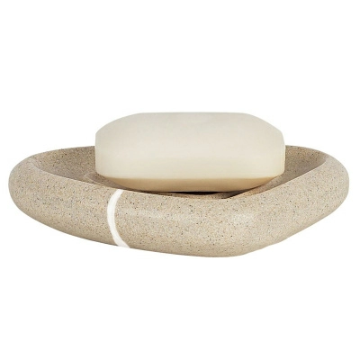 1 Мыльница Spirella Etna Stone, цвет натуральный