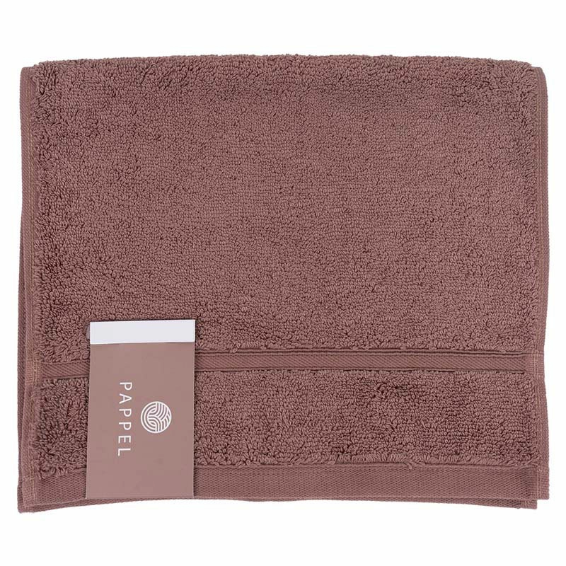 Полотенце махровое Pappel Cirrus/S 30x50см, цвет коричневый фото 2