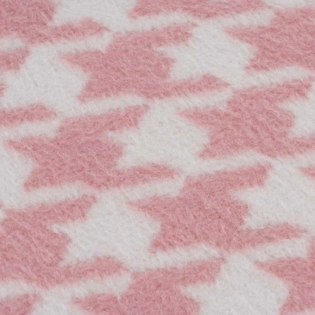 Плед 200x220см Pappel Scotch Jacquard, розовый фото 3