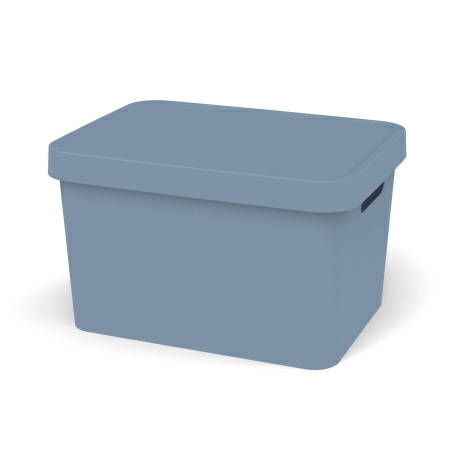 Ящик для хранения Ambient Folk 17л, серо-голубой фото 1