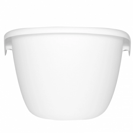 2 Таз универсальный Hausmann Funny Smile 12л, белый фото 2