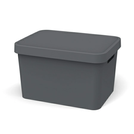 Ящик для хранения Ambient Folk 17л, графит фото 1