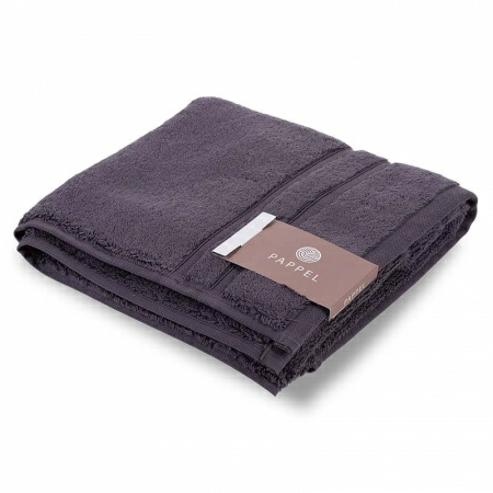 1 Полотенце махровое Pappel Cirrus/S 50x100см, цвет антрацит фото 1