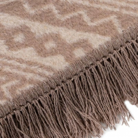 4 Плед 150x200см Pappel Cotton, бежевый фото 2