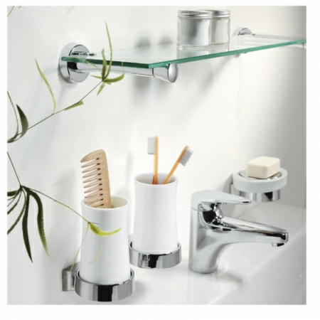 2 Ерш для унитаза Spirella Sydney-Acryl, белый фото 2