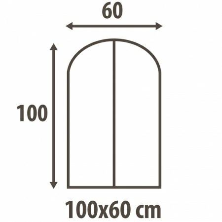 Чехол для одежды Hausmann Herbarium 100x60см фото 2