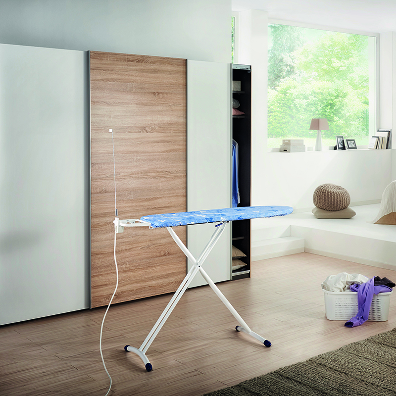 4 Гладильная доска с электроподключением Leifheit Airboard Solid Plus M 120х38см фото 4