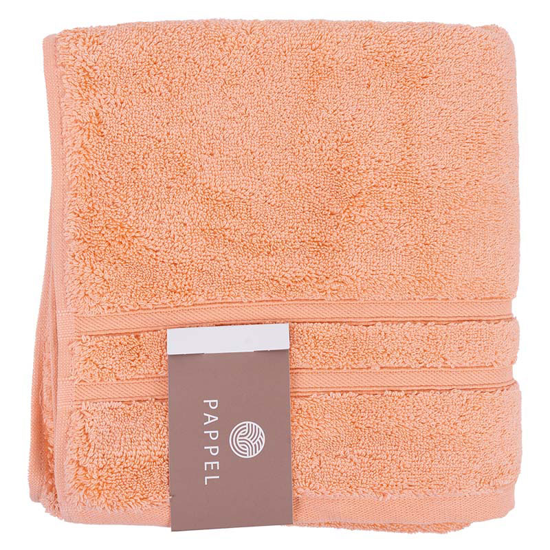 Полотенце махровое Pappel Cirrus/S 50x100см, цвет персиковый фото 2
