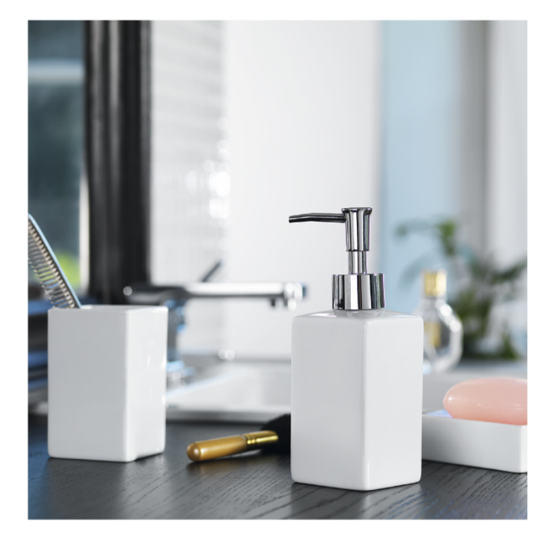 Стакан для зубных щеток Spirella Quadro, белый фото 2