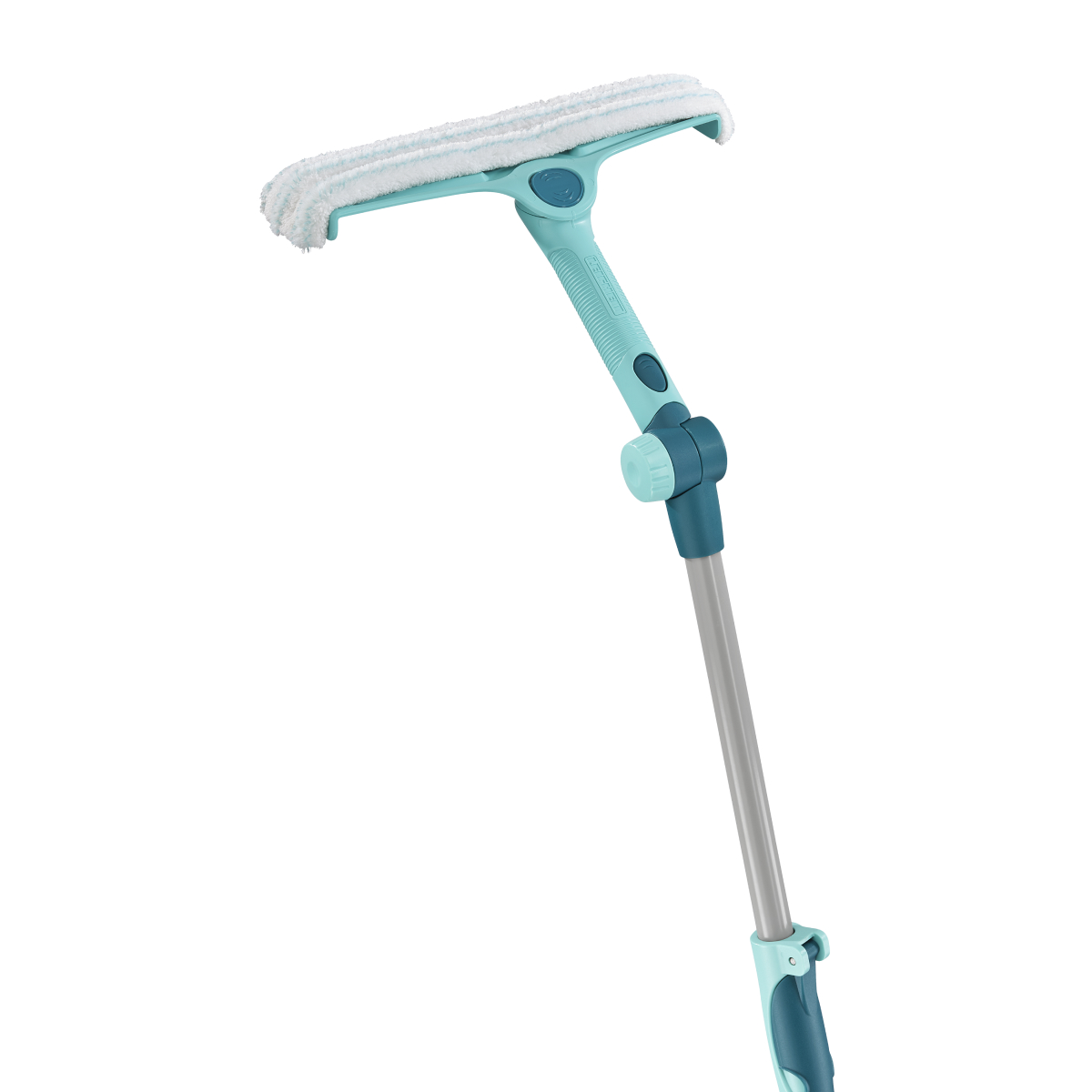 Щетка Leifheit W&F Cleaner L для мытья окон с губкой и телескопической ручкой, 130-210см фото 4