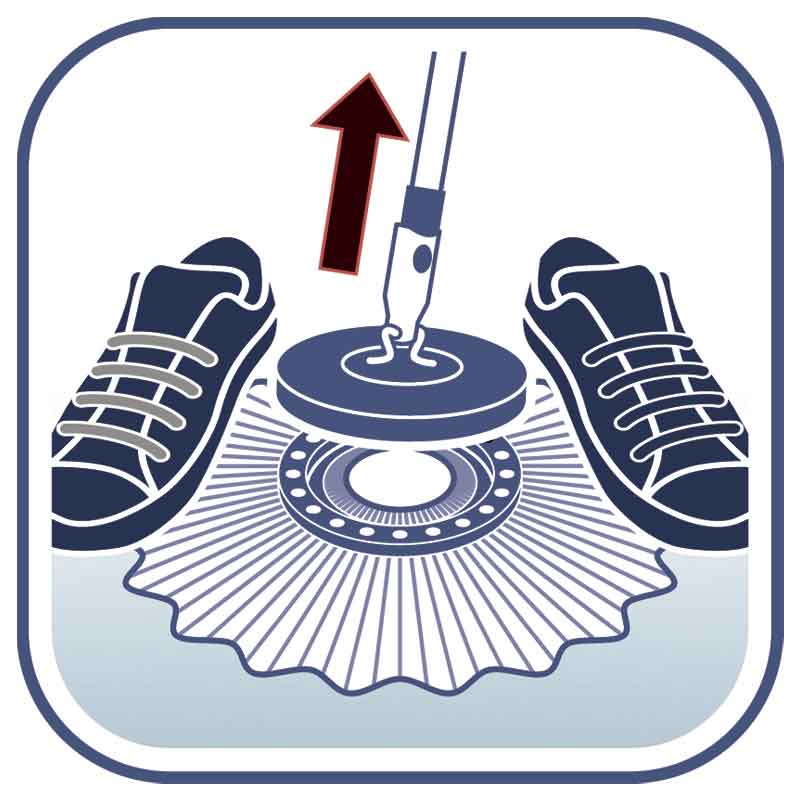 Насадка для швабры Leifheit Clean Twist Mop фото 4