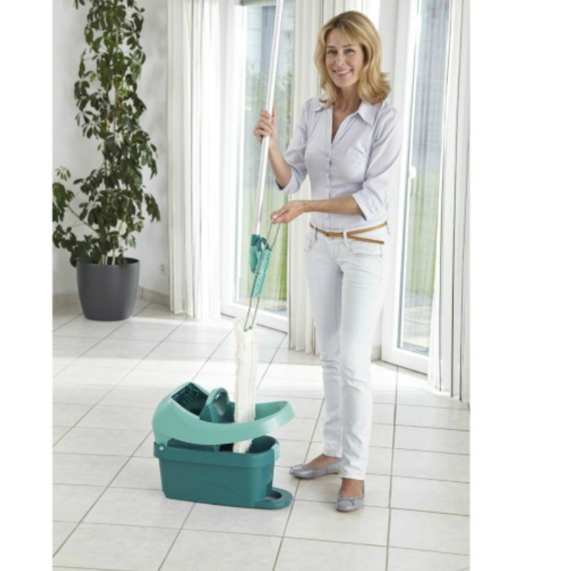 Ведро с отжимом Leifheit Wiper Cover Press Profi, 8л фото 5