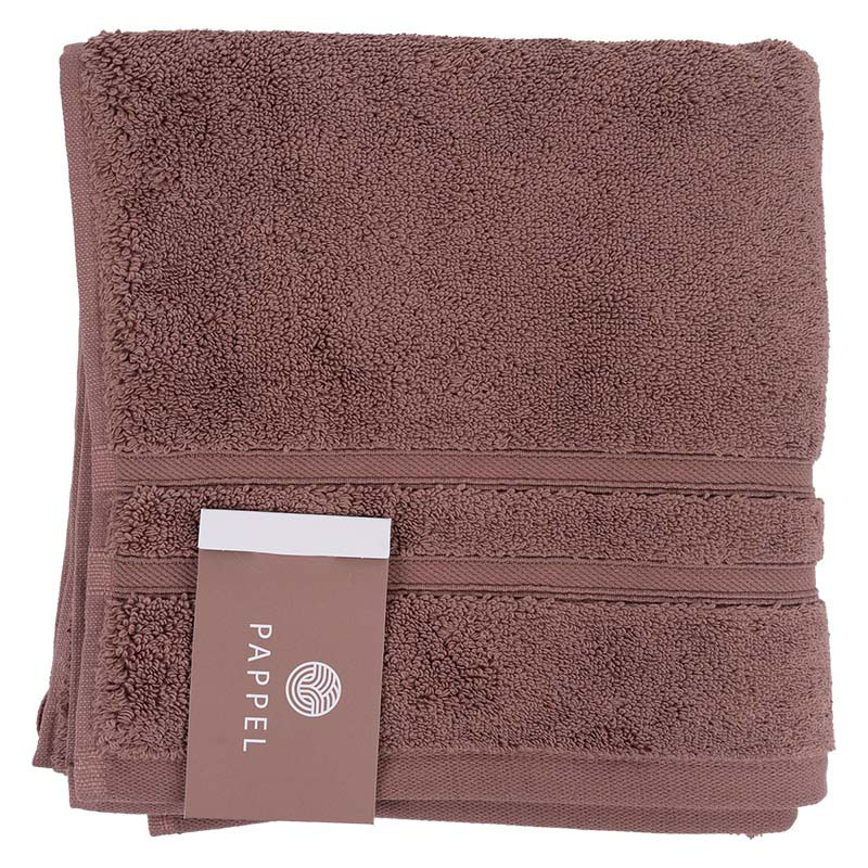 Полотенце махровое Pappel Cirrus/S 50x100см, цвет коричневый фото 2