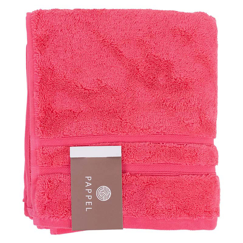 Полотенце махровое Pappel Cirrus/S 50x100см, цвет коралловый фото 2