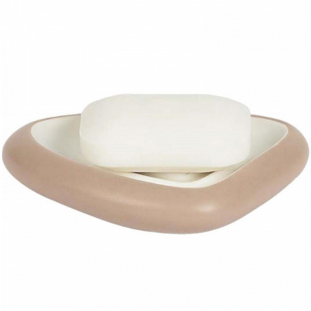 Мыльница Spirella Etna, цвет коричневый фото 1