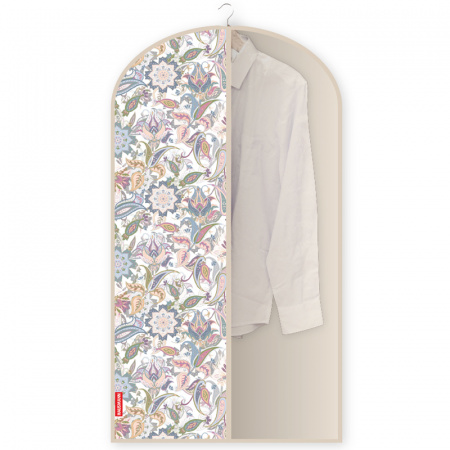 Чехол для одежды Hausmann Paisley 60x100см, бежевый фото 1