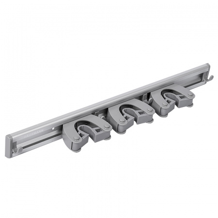 Держатель для швабр Hausmann Mop Holder 41x6x4,2см, серый фото 1