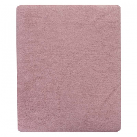 Плед 150x200см Pappel Cotton, розовый с серым фото 2