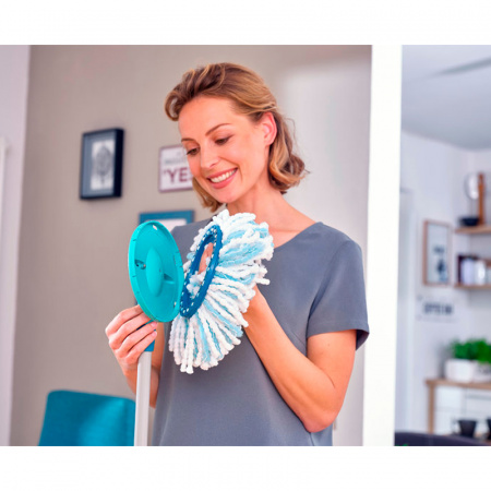 Набор для уборки Leifheit Clean Twist швабра и ведро с отжимом фото 4