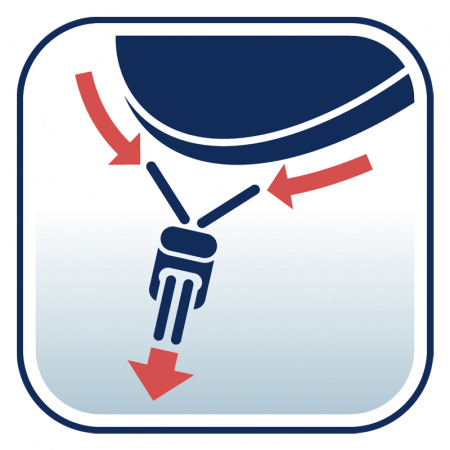 Чехол для рукава гладильной доски, 57x15см, Leifheit, цвет серый фото 6