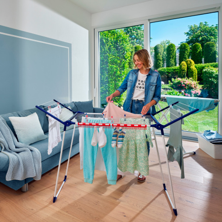 Сушилка для белья напольная, Leifheit Pegasus 150 Solid Slim, 55см фото 9