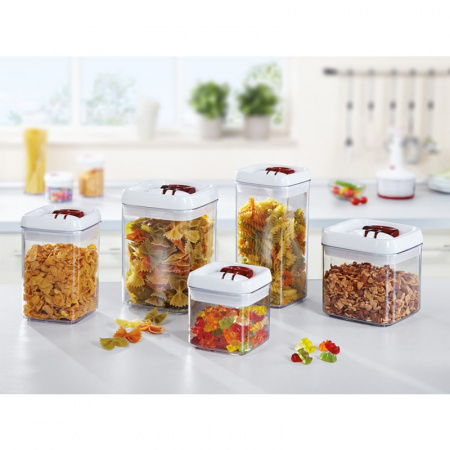 Контейнер квадратный для хранения Leifheit Fresh&Easy 1,6л фото 3