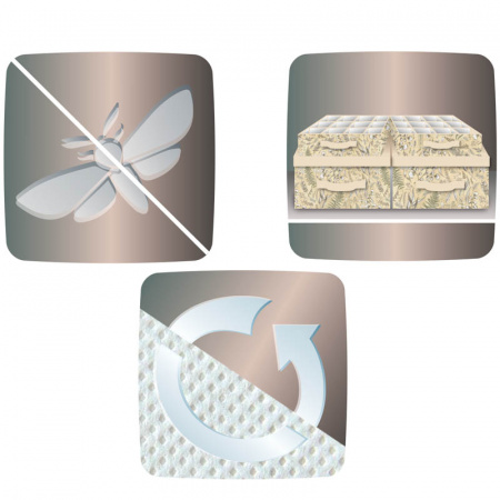 Кофр для хранения Hausmann Herbarium 30x40x25см фото 4