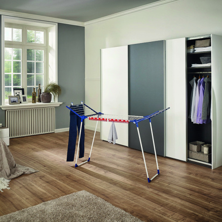 Сушилка для белья напольная, Leifheit Pegasus 150 Solid Slim, 55см фото 3