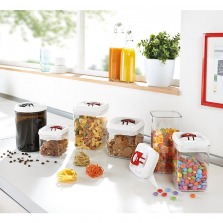 Контейнер квадратный для хранения Leifheit Fresh&Easy 1,6л фото 2